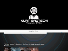 Tablet Screenshot of kurtbrotschi.com